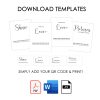 Free Downloadable Event Templates
